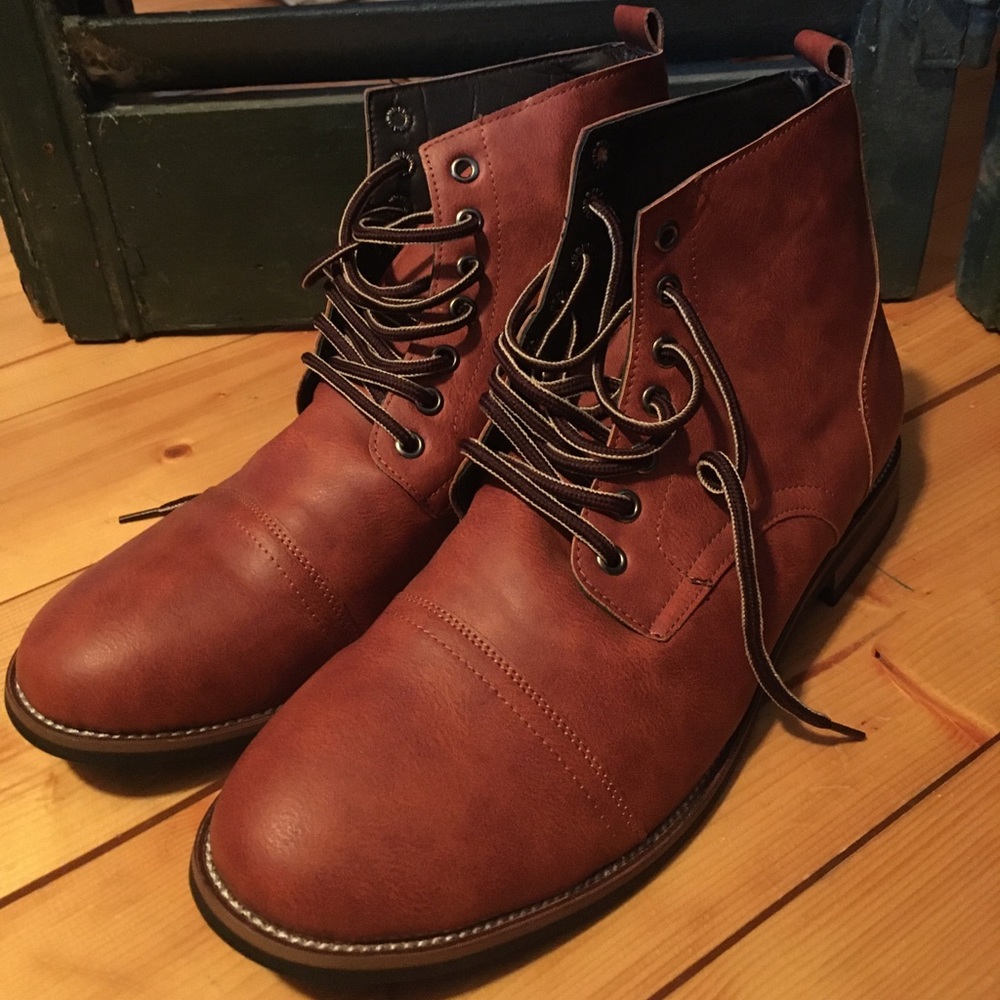 Men’s leather ankle boots